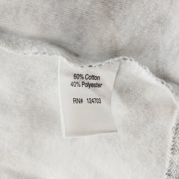 T-Shirt Size L Black White Animal Mob Wife Glam Luxe Y2K Revival Zebra Casual - Picture 9 of 11